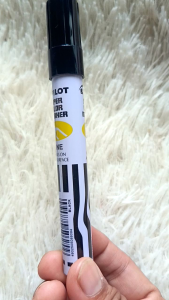Black Marker Pilot (permanent and whiteboard marker)