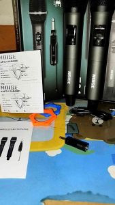 KODE 701 MICROPHONE KARAOKE SUARA BAGUS NOISE  LED DIGITAL KARAOKE DUO MIC