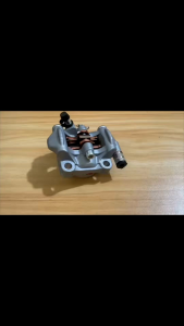 Kaliper KTM FORMULA Mini 2 Piston Plus Breket Motor Mio UK 220mm MUFAC - Full CNC Aluminium Anti Karat - Motorcycle