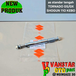 as standar tengah suzuki TORNADO GS/GX SHOGUN KEBO (LENGKAP) MUR 2PCS