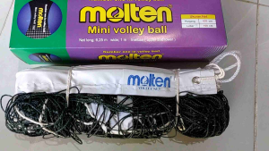 Net Lapangan Voli Mini Untuk Bola Spon Plastik Tali Nilon Kuat Jaring Net Voly Ukuran Anak SD Net Voli Mini Molten Murah Berkualitas