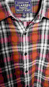 Kemeja Flanel "Uniqlo" Original Second Size M