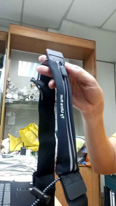 Ty Ultra Marathon triathlon running belt race belt no-bounce slim waist pack bag pouch bag pocket zipper waterproof adjustable bib no holders safety reflective light strip