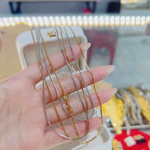 Dây chuyền mì trơn nhỏ cao cấp Trang sức sỉ Kami