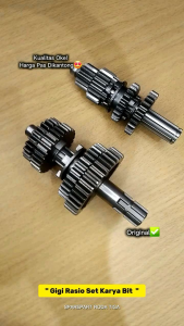 Gigi Rasio Set Karya Bit (03K) Sparepart Roda Tiga