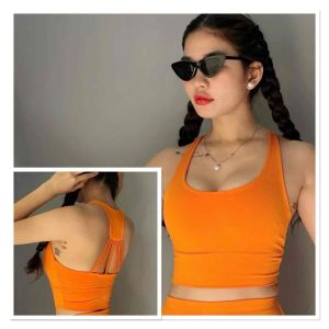 Ao bra thể thao đơn giãn dễ mặc phù hợp tập gym yoga aerobic