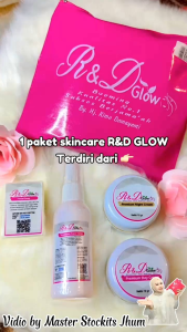 15 Paket R&D Glow Premium BPOM By. Rima Damayanti Cream Viral Skincare Booming Ori. paket Reseller Paket usaha