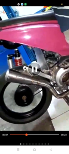 Silencer Knalpot CLD Monster X Hanya Ngebass Gahar