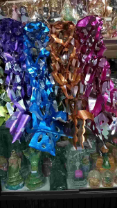 พวงมาลัย พวงมโหตร พวงกระดาษแบบสวย กระดาษ เงา กระดาษประดับงานบุญ งานบวช พร้อมส่ง