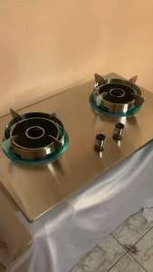 เตาแก๊ส 2หัว สแตนเลสแบบอินฟาเรด รุ่น SK-2026 รับประกัน 1 ปี