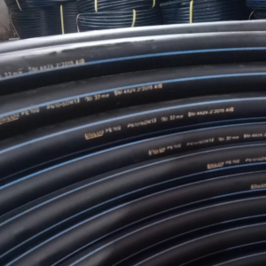 Pipa HDPE & Selang Air Unilon: Ukuran 32 mm atau 1 Inci PN 10 per 100 Meter