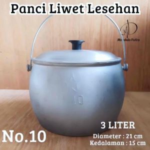 Panci Kastrol nasi liwet jumbo 5 liter porsi 7 orang Anti lengket
