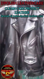 DPOLISH LEATHERCARE pembersih pelembut perawatan penghilang jamur jaket kulit tas kulit sepatu kulit