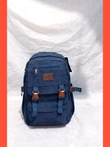 Tas Ransel Kanvas Polo Land Import Pria Dan Wanita