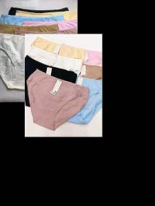 6pcs  Hands Flower® Cotton Bikini Panties Girl Briefs Underwear Panty for Women 2023#