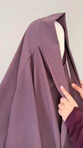 Jilbab Instan Khimar Bandana Bentuk Lancip Bahan Sabrina Anti UV Arumi By Khadijah Kerudung