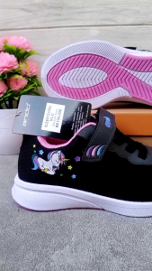 SEPATU ANAK PEREMPUAN TK ANDO SLEEPYCORN HAITY CUTE RABBIT LILAC PUTIH PINK HITAM SIZE 29-32 - SEPATU SEKOLAH ANAK TK - SEPATU SNEAKERS ANAK PEREMPUAN - SEPATU ANDO TERBARU