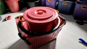 PAKET 3 ITEM ! Bak Mandi Air jumbo 45 Liter + KERANJANG PAKAIAN SERBAGUNA + EMBER AIR 30 LITER WARNA