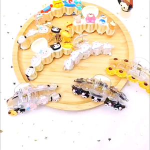 Sanrio style hair clip cute hairpin  Shark Hair Clip Hair Claw Hair Accessories 三丽鸥系列发夹鲨鱼夹大抓