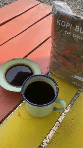 Kopi bubuk hitam robusta khas Mojokerto 500gr