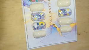 เล็บปลอมเจลแท้ฟรีกาวตะไบ เล็บpvc.เจลแท้ ไซต์มาตรฐานm รับไซต์อื่นแจ้งที่ช่องเเชทค่ะ