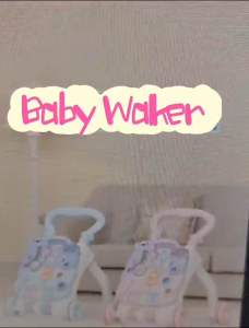 SG Ready Baby Push Walker / Push Trolley Walker with lots of Toys