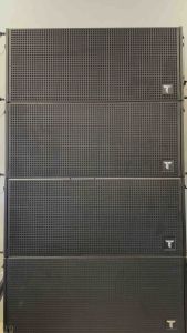🥇【TOSUNRA】XZ-22 LINE ARRAY SPEAKER BOX WITH SPEAKERS 1350W 8Ω