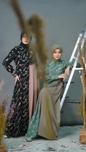 DRESS TERBARU NADHEERA LUXURY | DEMMA DRESS GAMIS PAKAIAN WANITA