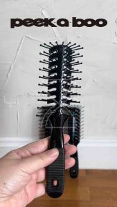 (พร้อมส่ง/ของญี่ปุ่นแท้ถูกที่สุด)  หวีกระดูก PEEK-A-BOO รุ่น Skeleton Brush หวีแปรงกระดูก แปรงจัดทรงผม หวีจัดทรงผม