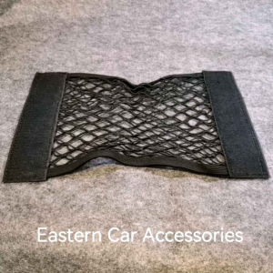 Car Back Seat Net Storage Bag Velcro Tape Mesh Pocket Organizer Storage Net