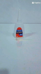 Original ECOBOND 502 Super Glue (Cyanoacrylate Adhesive) 50g with mouse tail & push pin