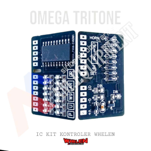Kit IC Omega HI-Lo Eropa Tritone - Tone Up +12V
