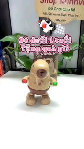 Đồ Chơi Capybara Robot Vui Nhộn – Có Nhạc Đèn Biết Nhảy