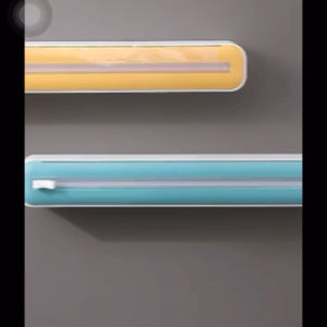 Dispenser magnet alat pemotong plastik wrap pembungkus makanan