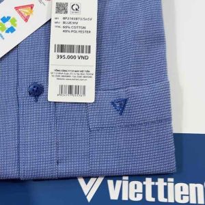 8P2165 (Áo so mi viettien ngắn tay lai ngang )Regular fit ( hơi ôm )