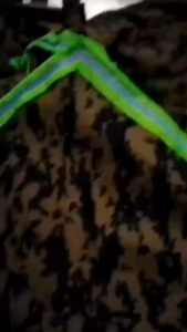 scraf loreng Pramuka list menyala aneka warna