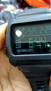 SKYMAX 1815G JAM Tangan Original Strap Tali Rubber Wateresis Cauple Free Batrai Cadangan (Andre What 97)