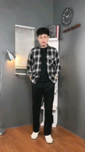 Baju Pria KEMEJA FLANEL LENGAN PANJANG PRIA MOTIF KOTAK