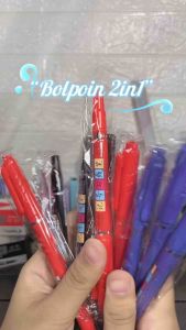 PERMANENT MARKER WITH BALLPOINT 2 IN 1 PM-9919/ SPIDOL PERMANENT DUAL TIP