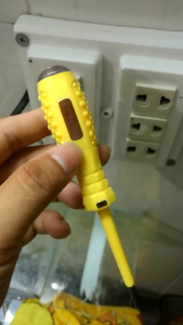 bút thử điện vít bake vít dẹp bút thử điện có đèn