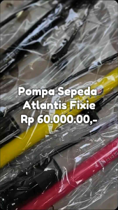Pompa Sepeda Atlantis Fixie Warna