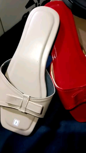 New Marikina flats slippers ribbon strap