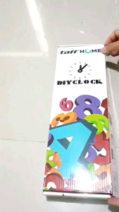 JAM DINDING DIY MENYALA DALAM GELAP AESTHETIC KAMAR TIDUR JAM DINDING JUMBO JAM TEMPEL TEMBOK