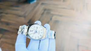 ĐỒNG HỒ NAM CHÍNH HÃNG Orient Star RK-AU0006S Standard Automatic White Dial Sapphire Silver Stainless Steel For Men