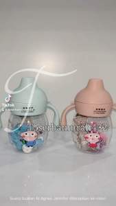 BOTOL DOT Botol Perawatan Air Cangkir Pelatihan Sippy Cup Untuk Anak-anak Bayi (0-2tahun)