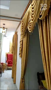 Gorden Jendela Dua Meter: Poni Gelombang & Mewah Ruang Tamu