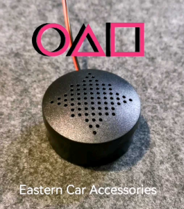 Round and Round Car Reverse Sound Parking Speaker 12-24V Audio JDM Music Warning Alarm