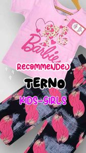 KARA Cotton Shirt & Printed Pants Set for Girls | Kids Summer Outfit 2-10 Years (Random Only)