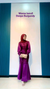 Maxi DESYA (5warna)-cl Gamis Duyung