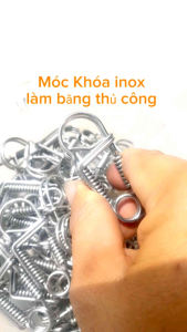 Móc Khóa inox 308 làm bằng thủ công